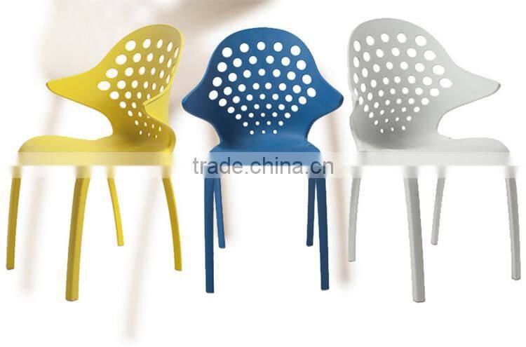 2016 New arrival comfortable Luxry plastic Coffee chair Y423