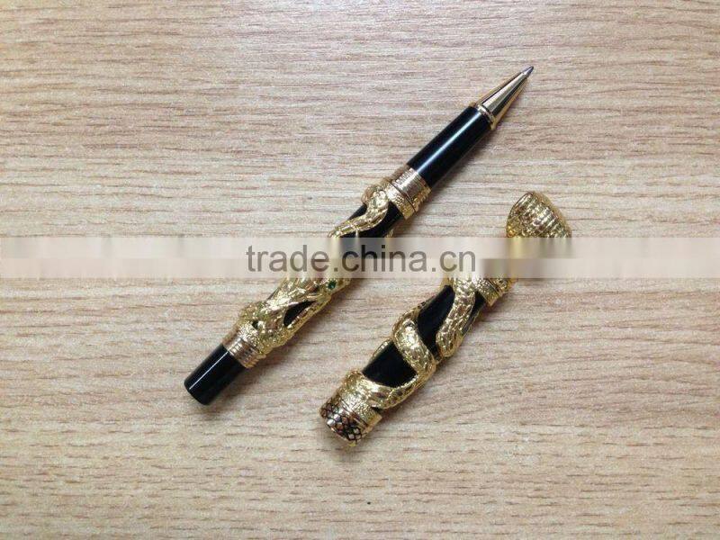 sell fake gold metal pen as luxury gift