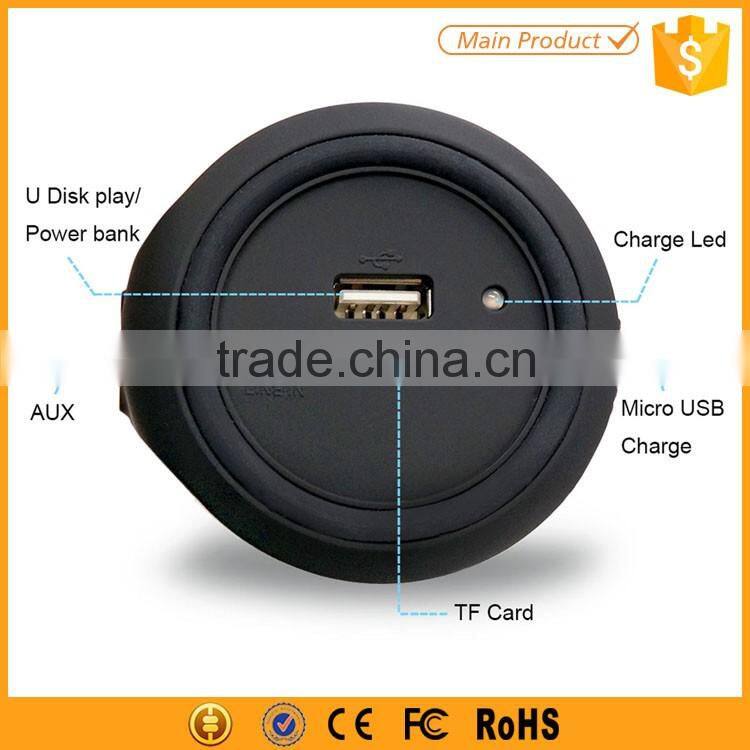 360 stereo sound 2000mah bluetooth speaker support TF card