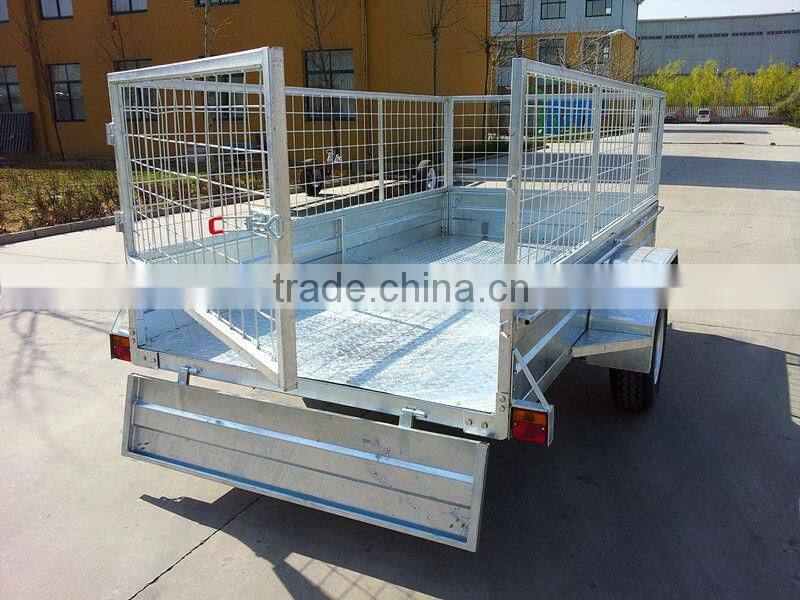 Galvanized Box Trailer TR0307 European Stytle