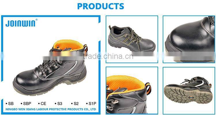 Anti-Puncture Slip Anti Static Top Smooth Leather toe cap Working Shoes