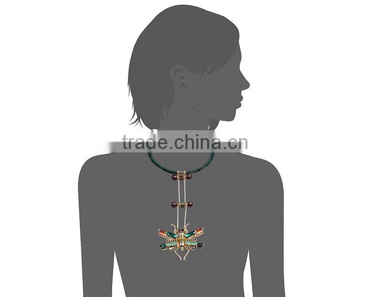 Fashion New Design Hotsale Charm Jewelry Rhinestone Pendant Necklace