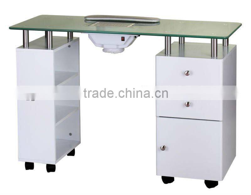 nail station&manicure table&manicure tables with fan