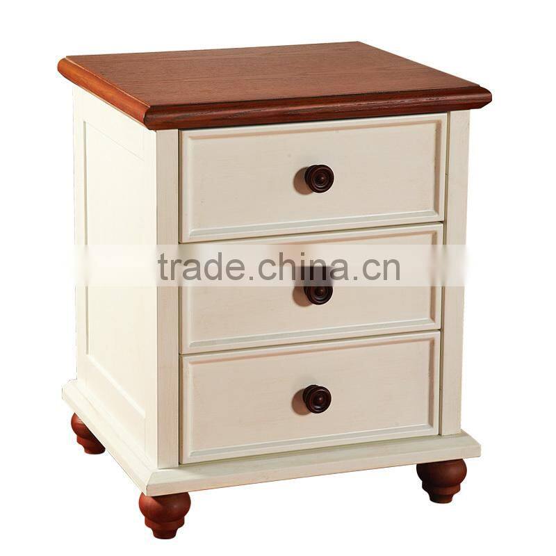 cheap melamine finish night stand/bedside cabinet