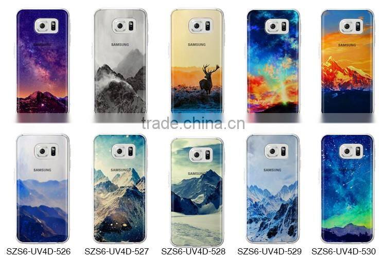 2016 fashion protective case custom 3d printed printing flip mobile phone case cover for samsung edge lite S6 galaxy j5 j2