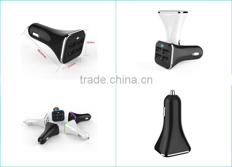 5V 5.2A 4 USB Port Car Charger for Car battery charger Inverter iphone 6
