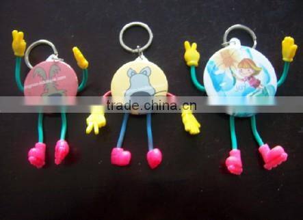 58mm cartoon character keychains