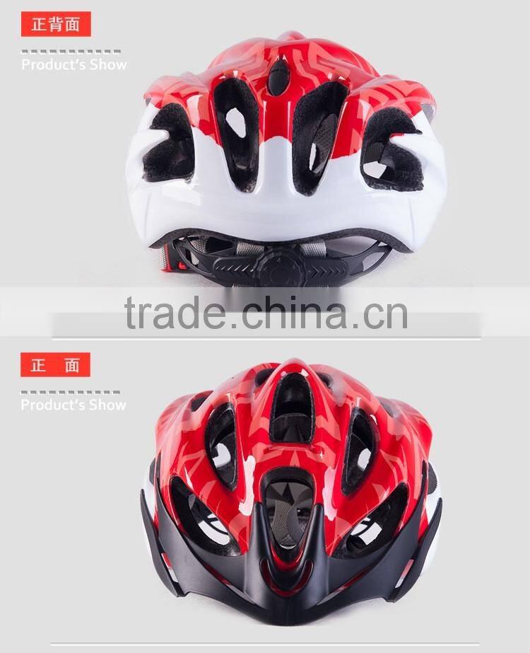 2016 Trade Assurance Custom Logo Integrated Helmet For Bicycle