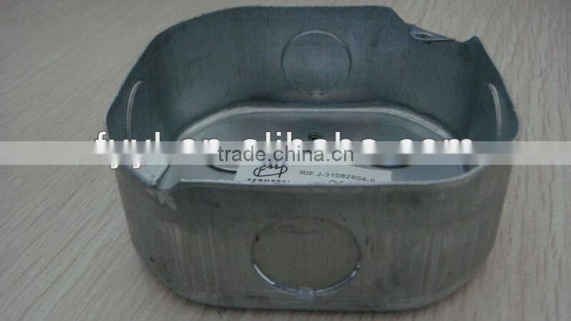 electrical zinc junction metal box