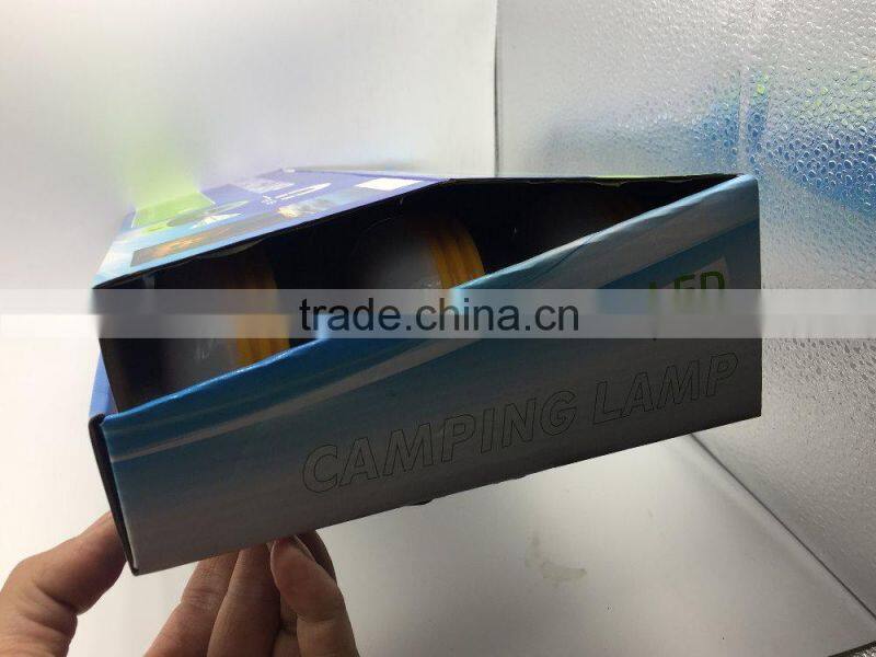 Outdoor Camping 6 LED Lamp Portable Lantern colorful tent Light