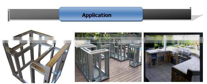2016 Jiangsu Ou-cheng galvanized steel frame stud and track