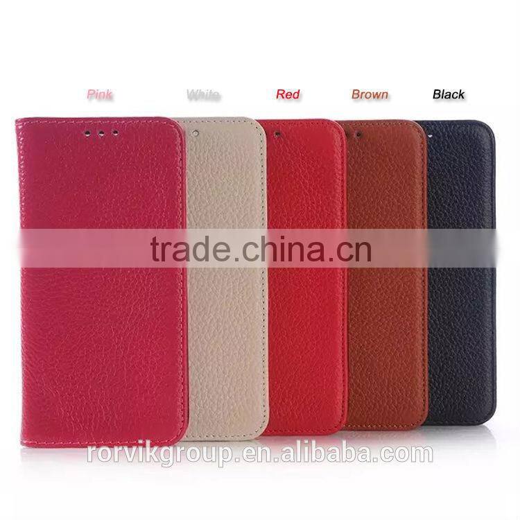 New design flip pu leather smart cover case for samsung galaxy s6