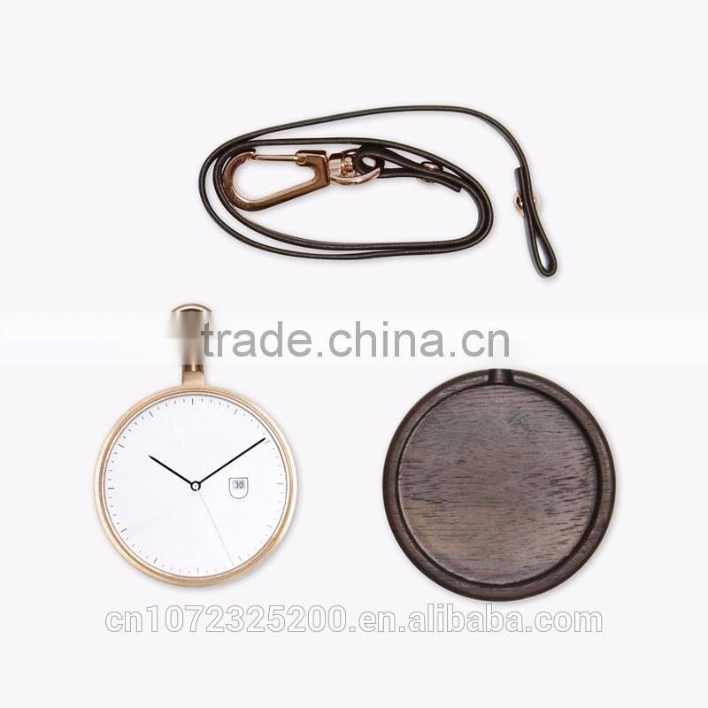 BOSCEN New Vogue Custom Logo Japan Movt Quartz Pocket Bamboo Wooden Wood Wrist Watches