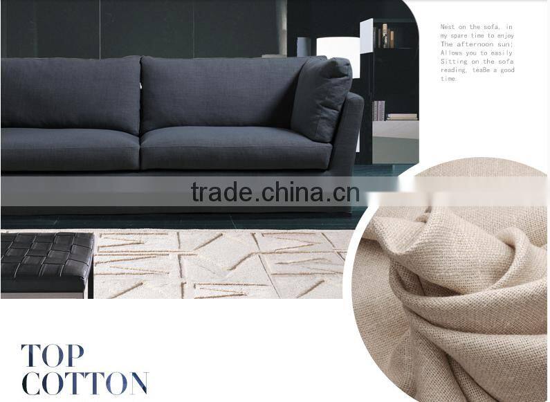 Koni Fashion Fabric Solid wood Feather High Quality Sofa