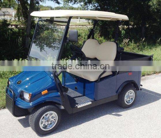 Cruise Car Brand 2P Electric American Utility Vehicle with 4'x3' Cargo Bed