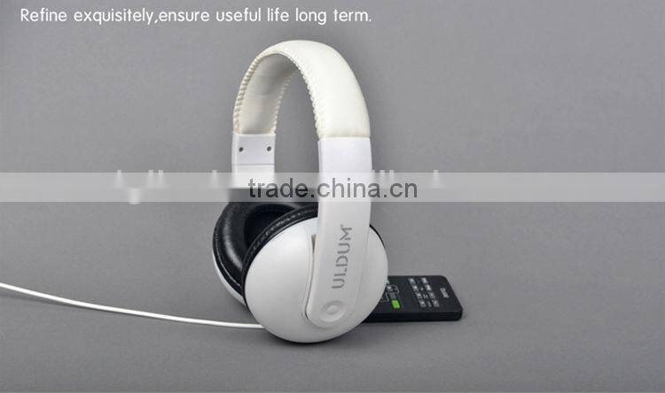 ULDUM 2013 3.5mm earphones hot selling custom headphone high quality hifi OEM headset headphone