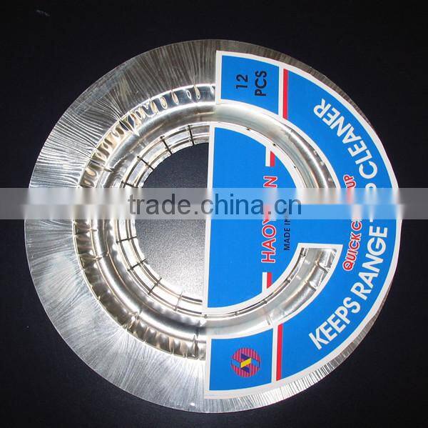gas cooker cushion aluminium foil for kitchen cleaning