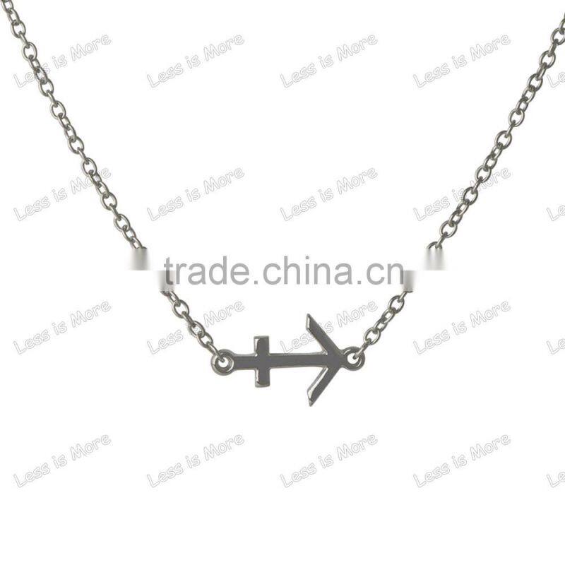 fashion jewelry necklace zodiac pendants necklace - sagittarius