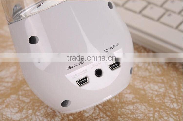 Water dancing speaker bluetooth stereo Led music speaker usb water spray audio computer peripheral audio