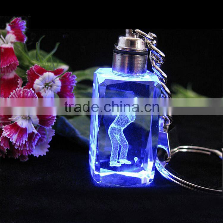k9 Crystal Led Keychain For Gift