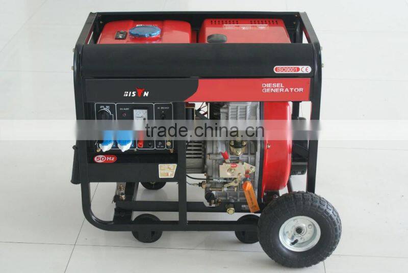Bison China Zhejiang Super Silent Engine Starter 3000 Watt Dynamo Generator Parts Sound Proof Diesel Generator