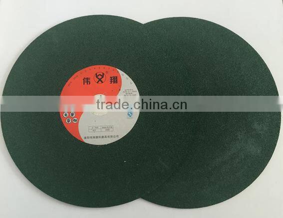 14" resin bonded cut-off wheel for stainless steel supply for india