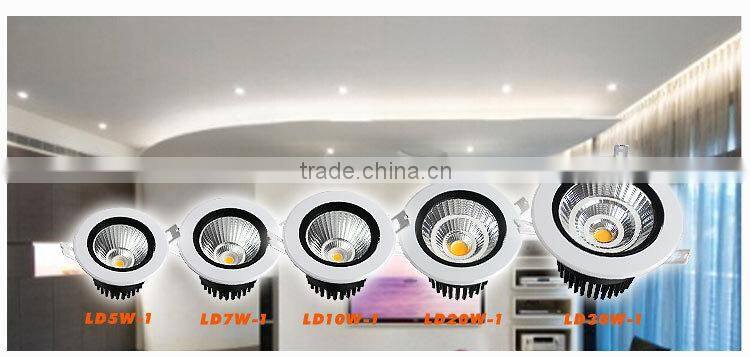 factory price led murano glass ceiling light 7w Low price good quality LED ceiling light