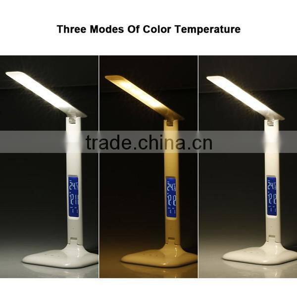 Foldable Dimmable CE&ROHS led color changing table lamp touch