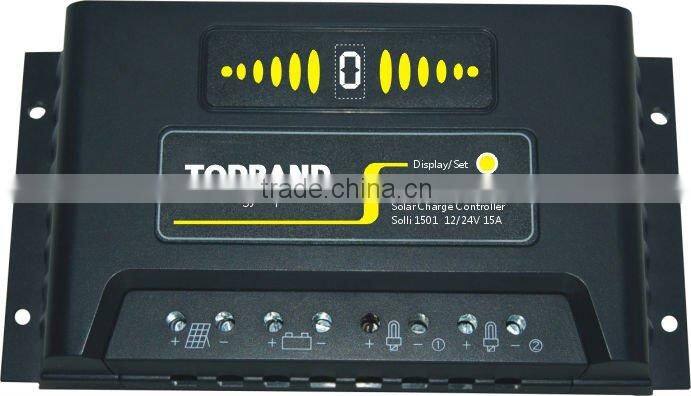 15A solar charge controller for lithium battery 1001 12/24V