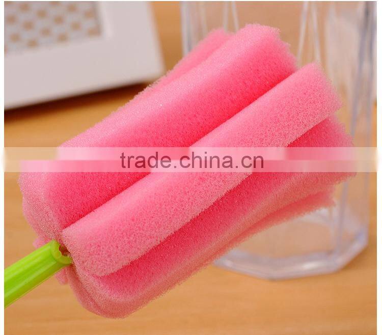Sponge cup cleaning brush