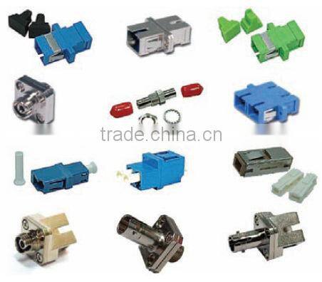 Fiber Optic Adapters SC LC ST MU FC MTRJ E2000 SMA Variable Fiber Optic Connectors For FTTH Network Lan Pon Catv