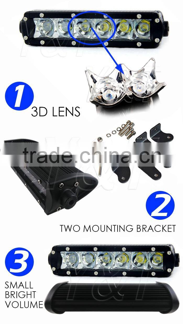 Motorcycle Bike SUV ATV Boat LED Front Headlight Spot Light Lamp DC 12V-80V 30W