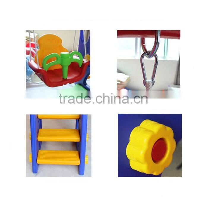 Plasticl Slide and Swing Play Set