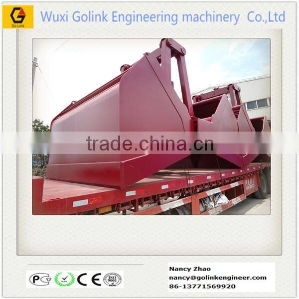 electro hydraulic bucket for tower cranes/ships/garbage treatment