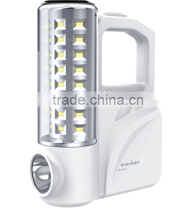 potable SMD led emergency light with torch