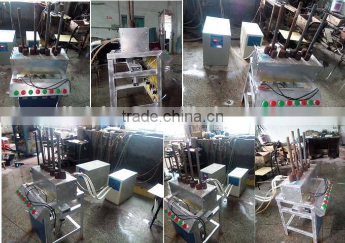 medium frequency 35kw iron rod hot forging induction heater