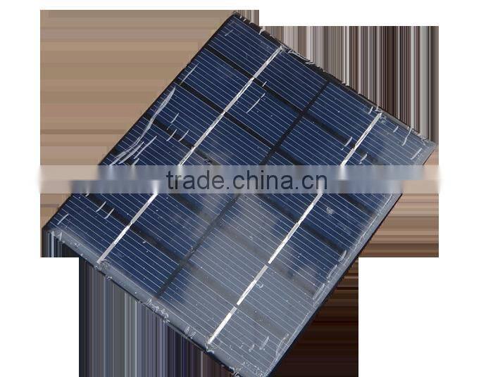 OEM 2.0W 6V Small size pet laminated mini solar panel