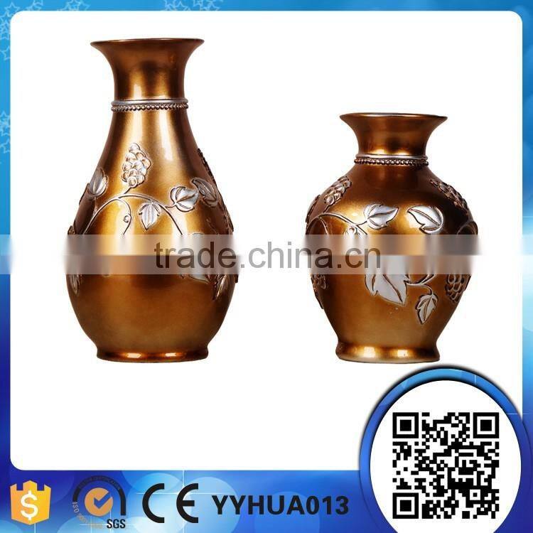 Wholesale factory high quality products table decoration high heel resin flower vase