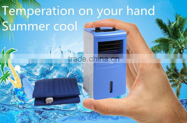 portable water cool mattress pad with cooling fan