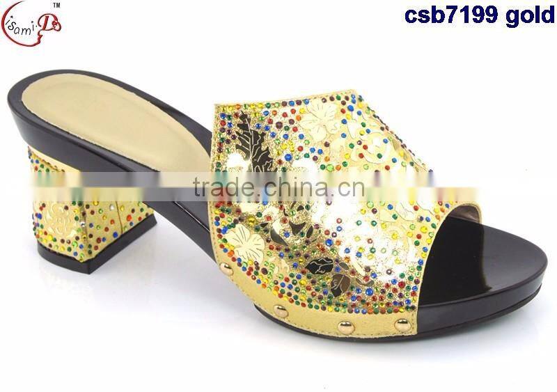 csb7199 2016 fashion fancy pattern Single shoes shining material for party Bling Bling shoes to match fashion women shoes