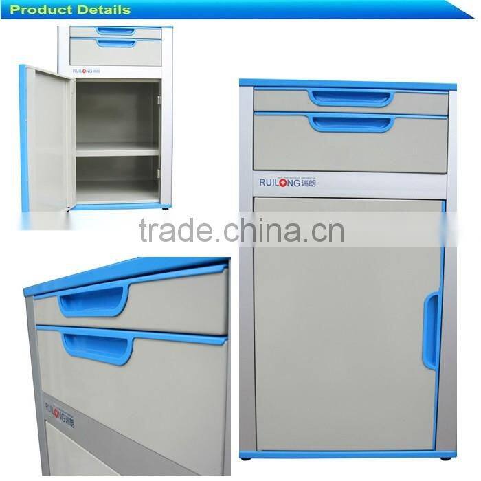 stable ane reliable metal bedside cabinet medical chest abs plastic bedside lockers