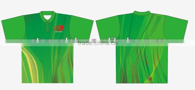 Promotional sublimation printed Polo Shirt custom made