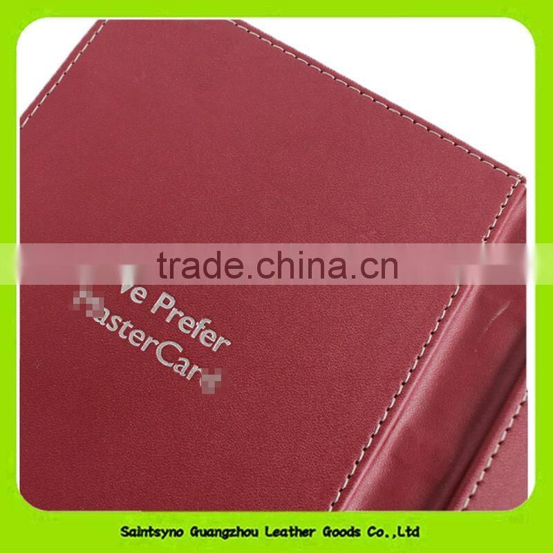 15026 Handmade High Quality Leather Hotel Bill Holder