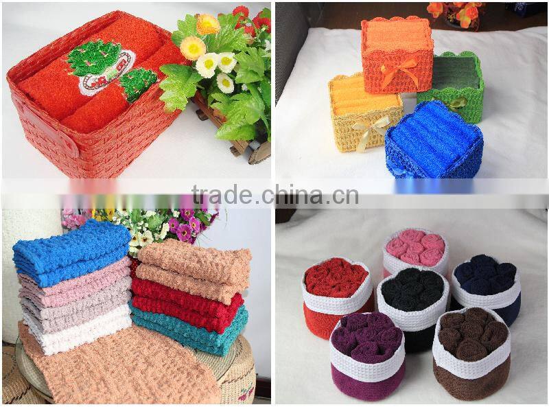 Christmas gift towel box wholesale from alibaba China supplier