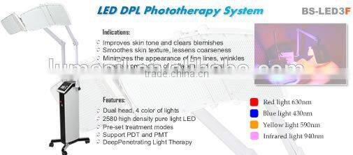Newest led light therapy photon ultrasonic beauty machine