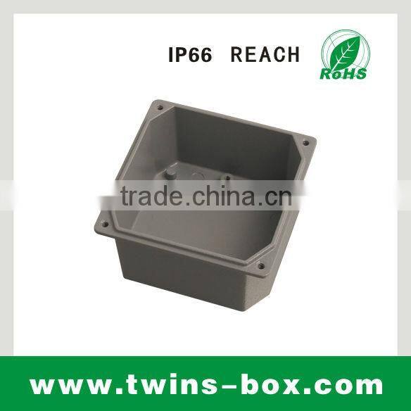 Die casting aluminum waterproof box aluminum metal button box aluminum waterproof box IP65