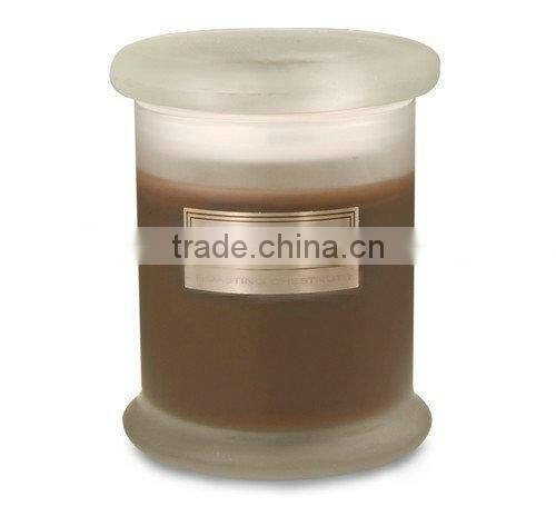 Christmas Scented Soy Wax Candle in Metro Jar with lid