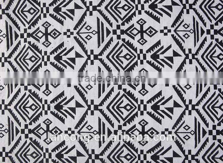 Shaoxing supplier Wholesale new 2015 model sofa cloth fabric