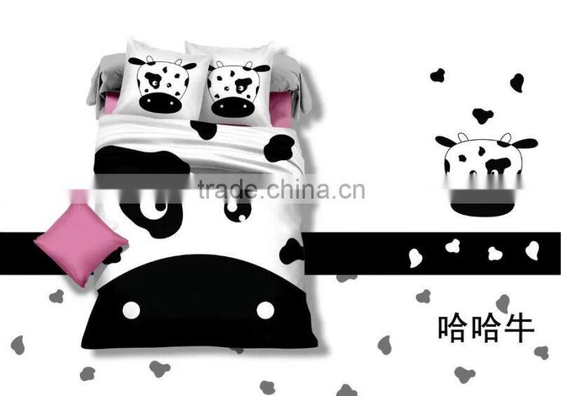 Modern Black And White Bedding Twin/Queen/King Adults Quilt Covers Pillowcase Bed Sheets Duvet Cover Set