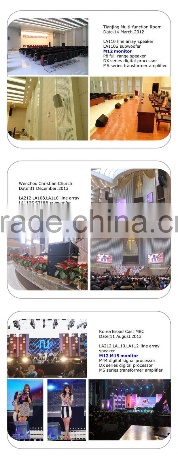 M15 monitor audio speakers pro audio manufacturer